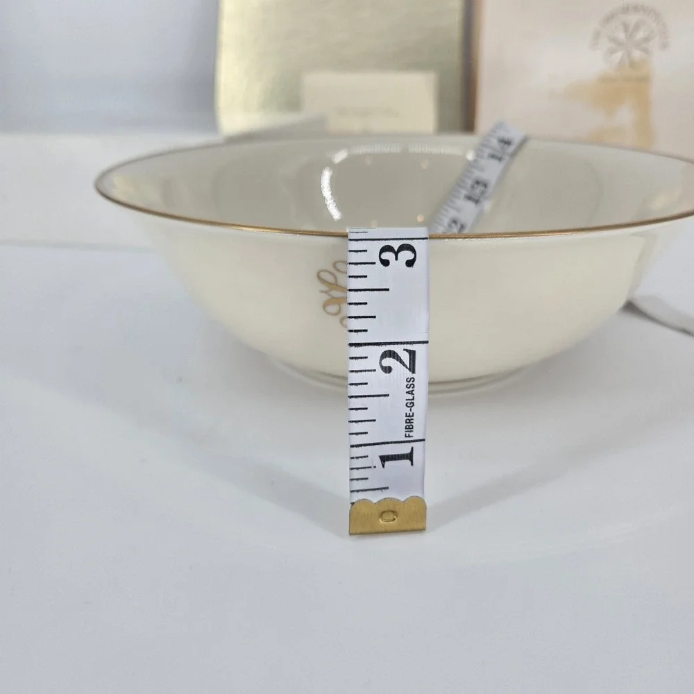 LENOX Avon President's Club 24K GOLD TRIMMED AWARD BOWL 1980 9.25